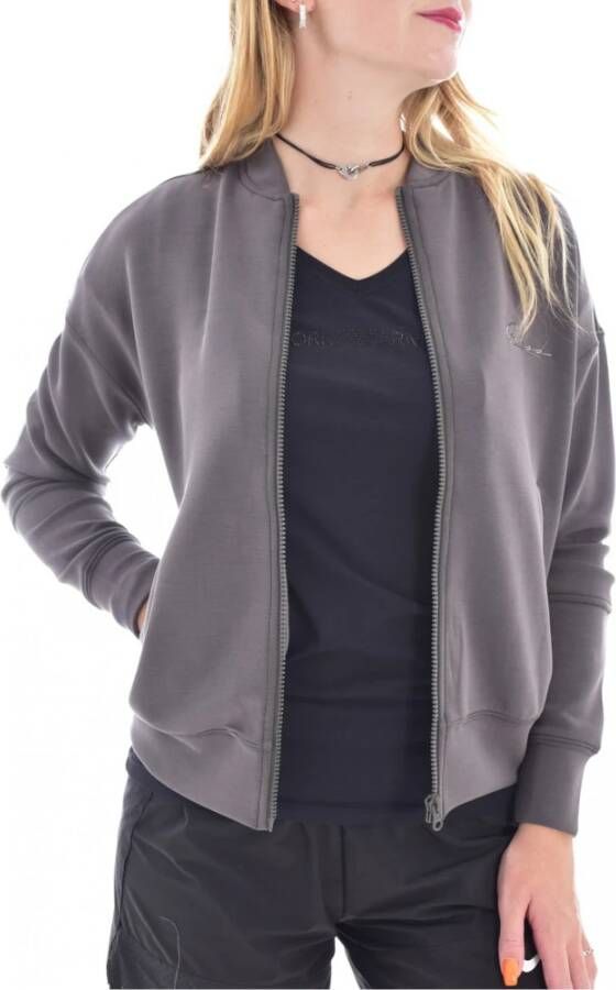 Guess Hoodies & Sweatvesten Grijs Dames