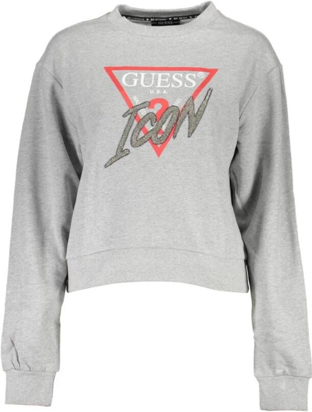Guess Hoodies & Sweatvesten Grijs Dames