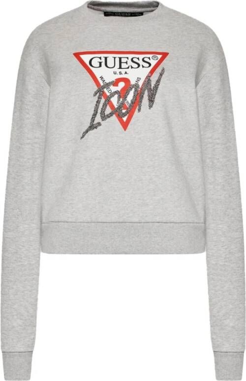 Guess Hoodies & Sweatvesten Grijs Dames