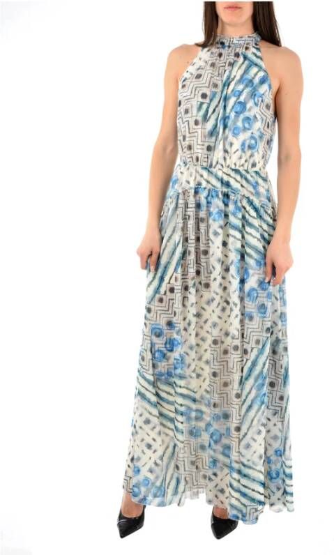 Guess Maxi kleedjes Blauw Dames