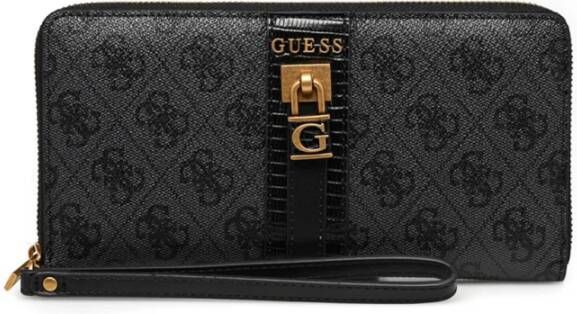 Guess Portefeuilles Kaarthouders , Zwart, Dames