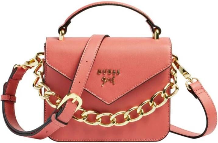 Guess Schoudertassen Oranje Dames