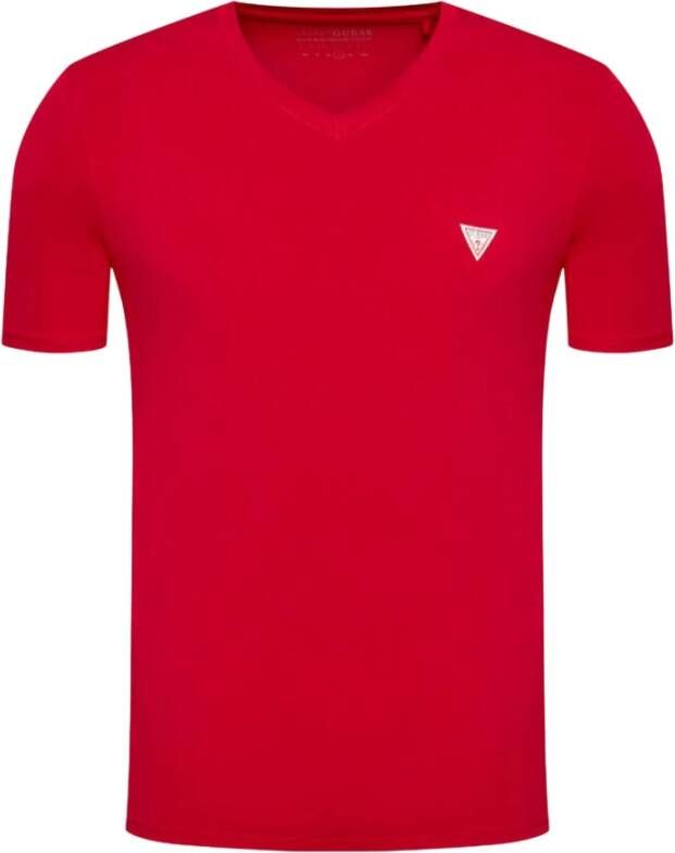 Guess Shirts Rood Heren