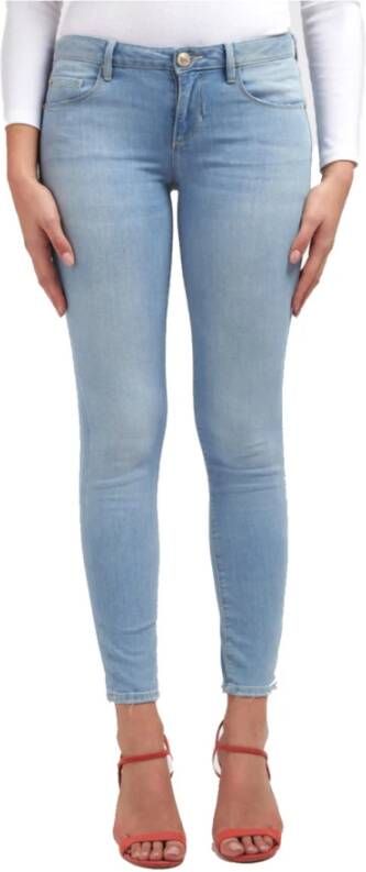 Guess Skinny Jeans Blauw Dames