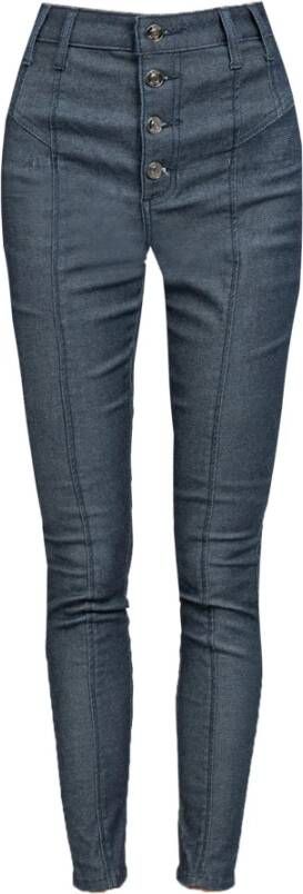 Guess Skinny Jeans Blauw Dames