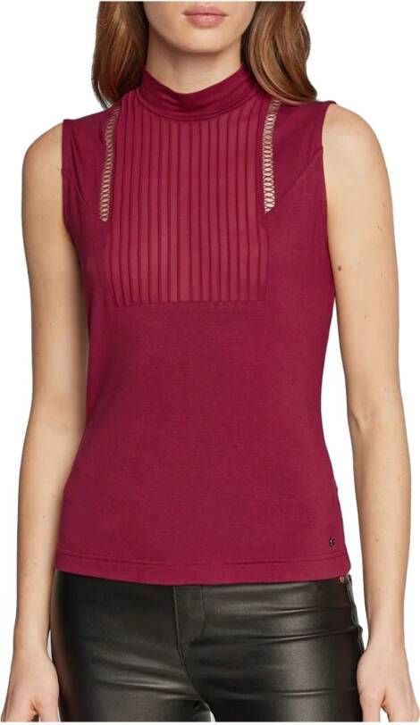 Guess Mouwloos topje , Rood, Dames