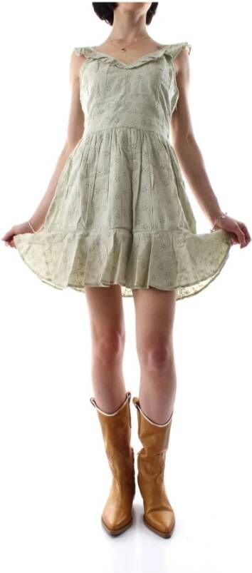 Guess Short dress w2gk63_wekj0 g8cr , Groen, Dames