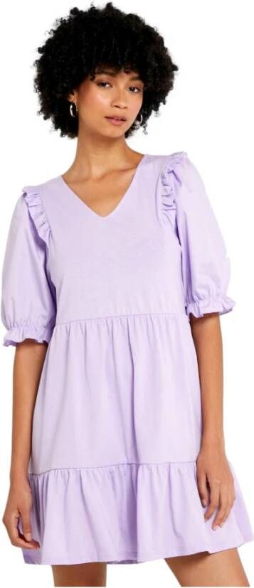 Jacqueline de Yong Casual kleedjes Paars Dames