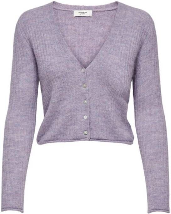 Jacqueline de Yong Gebreid vest effen gekleurd
