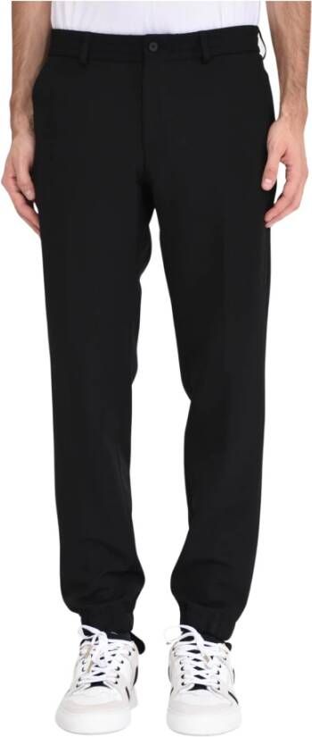 Karl Lagerfeld Taps toelopende broek , Zwart, Heren