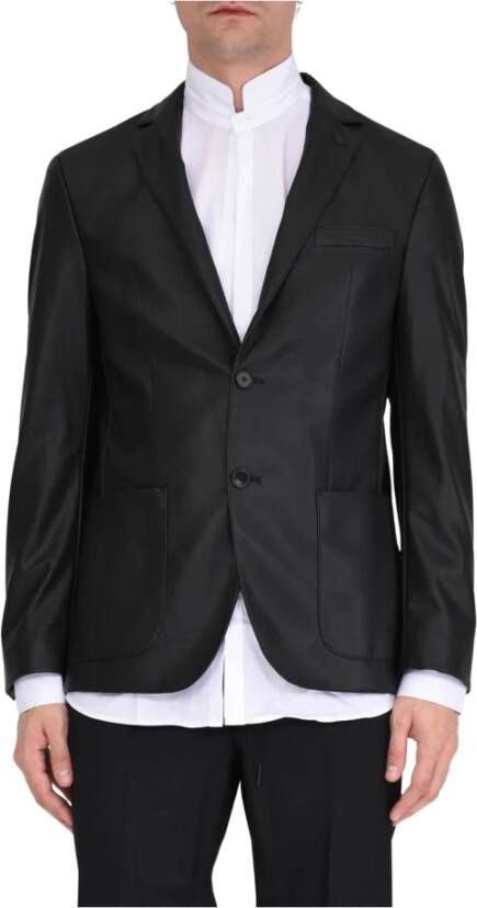 Karl Lagerfeld Formele blazers , Zwart, Heren
