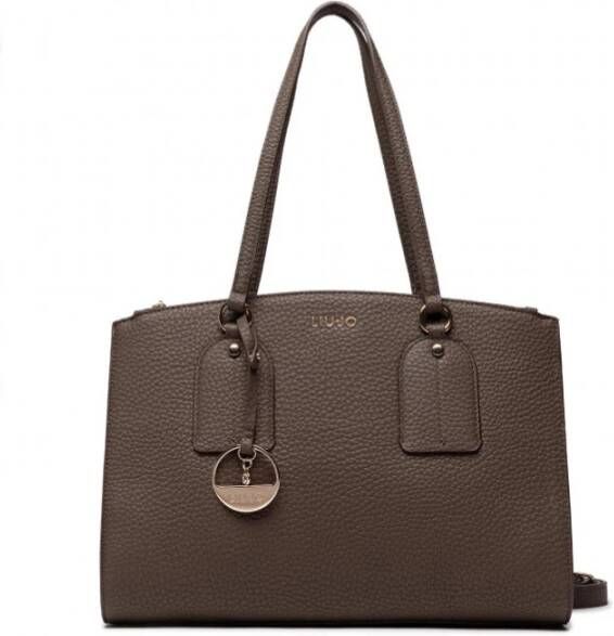Liu Jo schoudertas Tamika Satchel Dou B23Lj41 Af2003 , Bruin, Heren