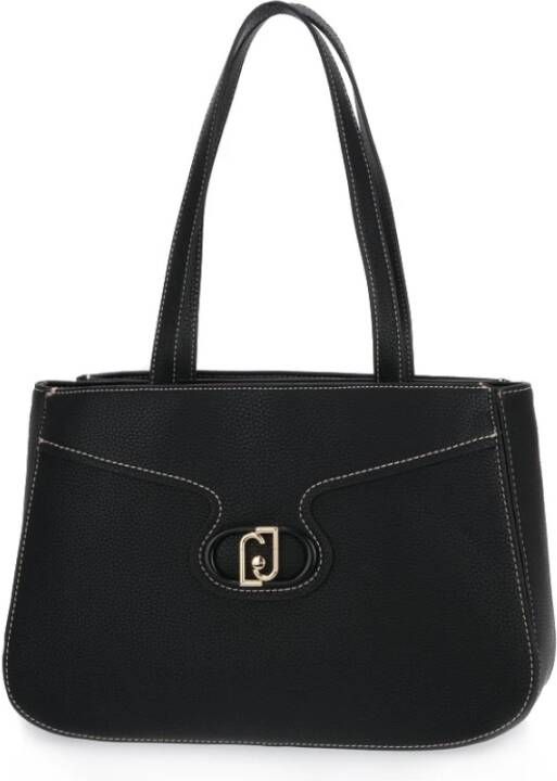 Liu Jo 90912 Satchel Double Zip , Zwart, Dames