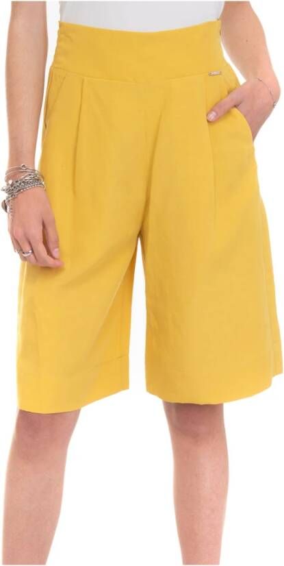 Liu Jo Korte Broeken Geel Dames