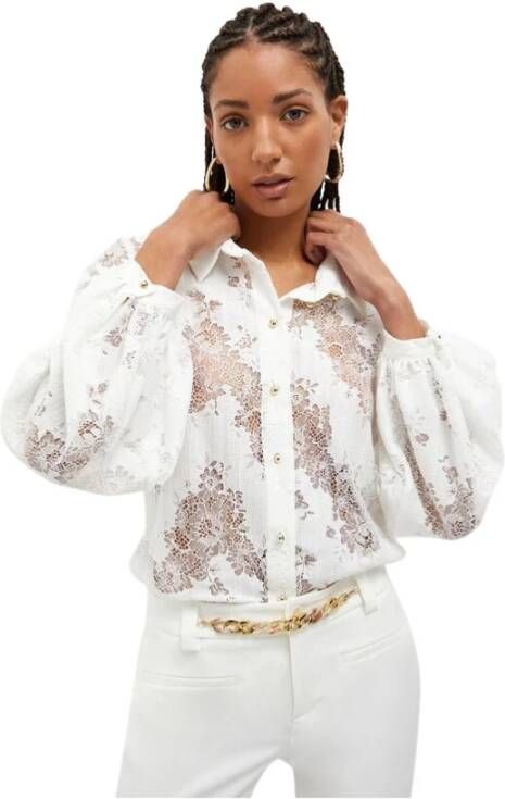 Liu Jo Longsleeve shirts Wit Dames