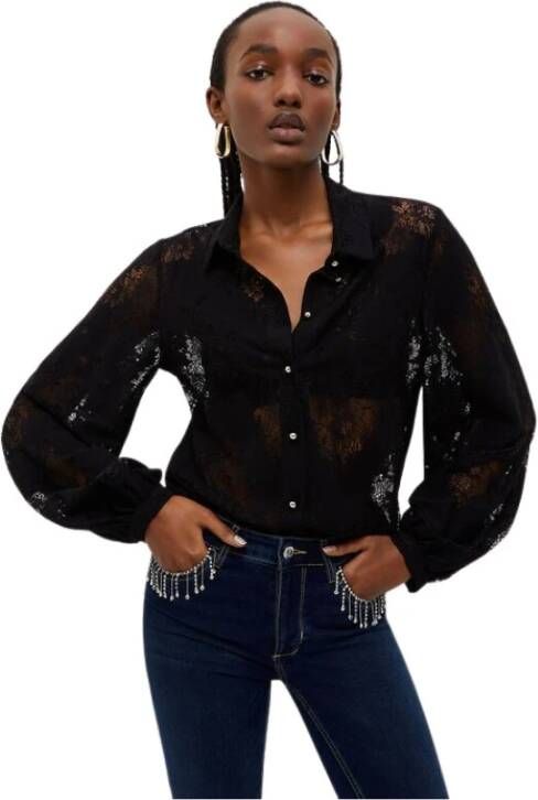 Liu Jo Longsleeve shirts Zwart Dames