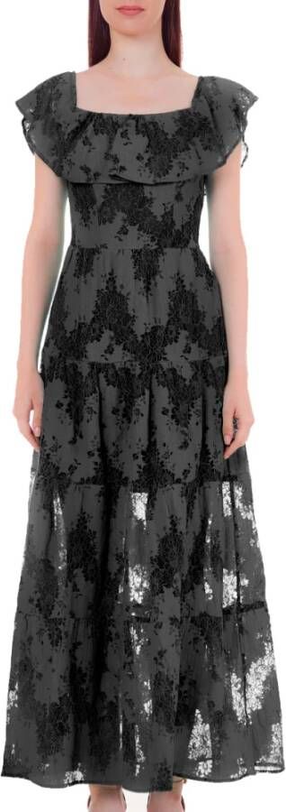 Liu Jo Maxi kleedjes Zwart Dames