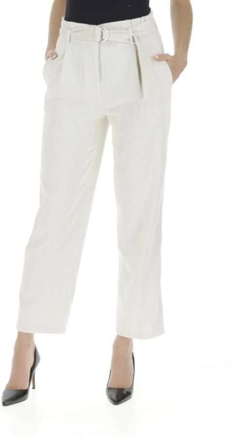 Liu Jo Wijde Broeken Wit Dames