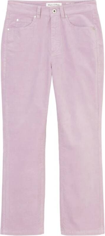 Marc O'Polo Cropped broek , Paars, Dames