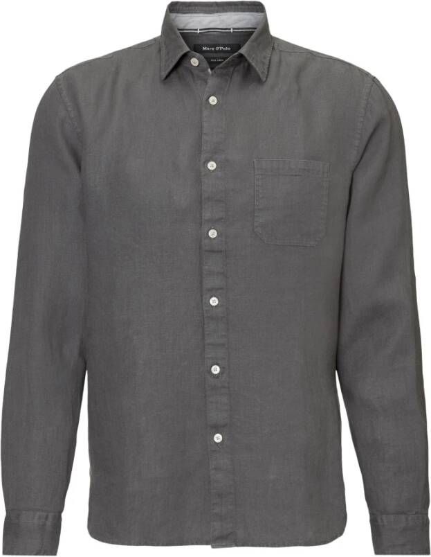 Marc O'Polo Casual Overhemden Grijs Heren