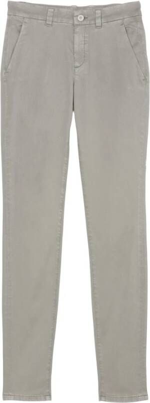 Marc O'Polo Chinos Ronna slim model , Grijs, Dames