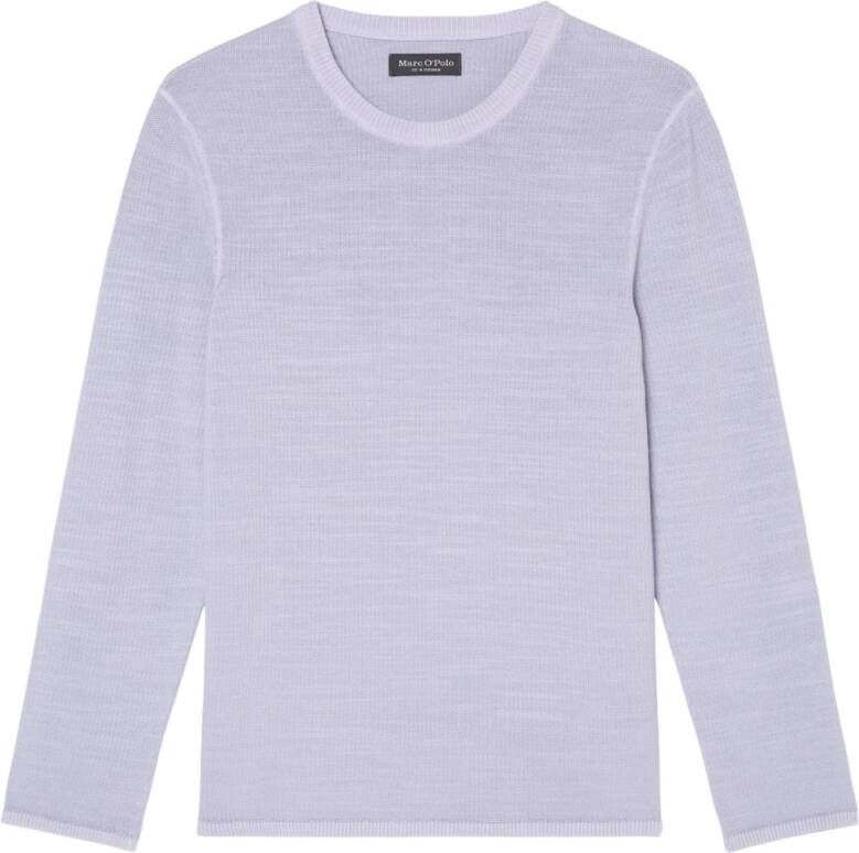 Marc O'Polo Truien met ronde hals , Paars, Heren