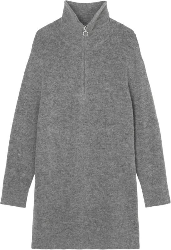 Marc O'Polo Daggebreide jurk , Grijs, Dames
