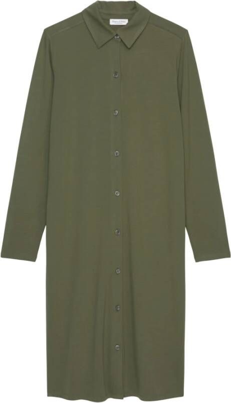 Marc O'Polo Dagshirtjurk , Groen, Dames