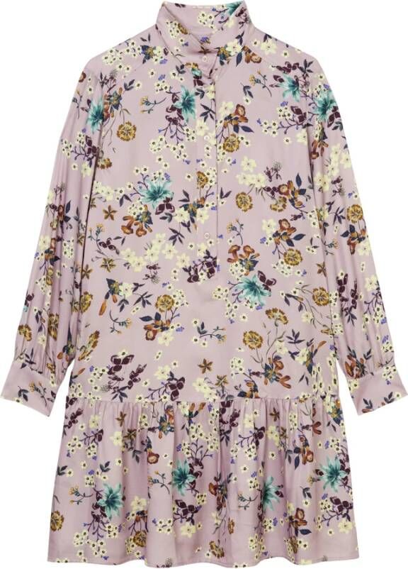 Marc O'Polo Dagshirtjurk , Paars, Dames