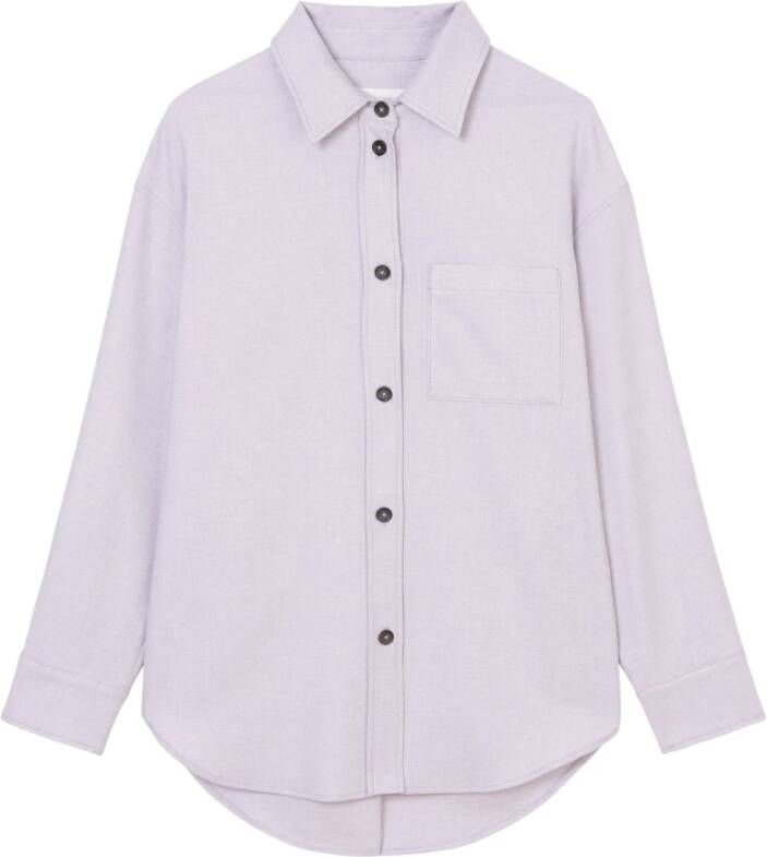 Marc O'Polo Longsleeve shirts Paars Dames