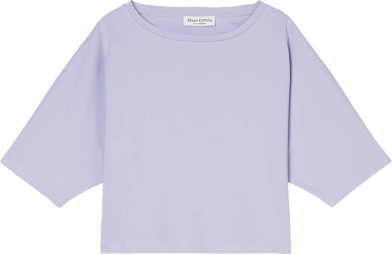 Marc O'Polo T shirt with batwing sleeves , Paars, Dames