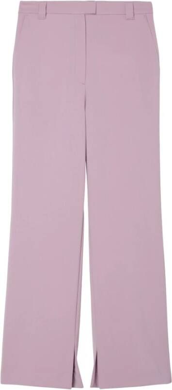 Marc O'Polo Wijde Broeken Paars Dames
