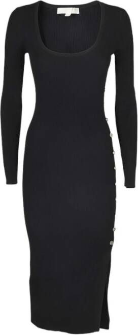 Michael Kors Michael jurken zwart , Zwart, Dames