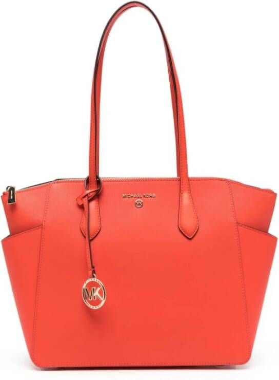 Michael Kors Schoudertassen Oranje Dames
