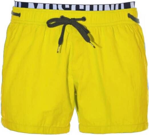 Moschino Short de bain effet superposé