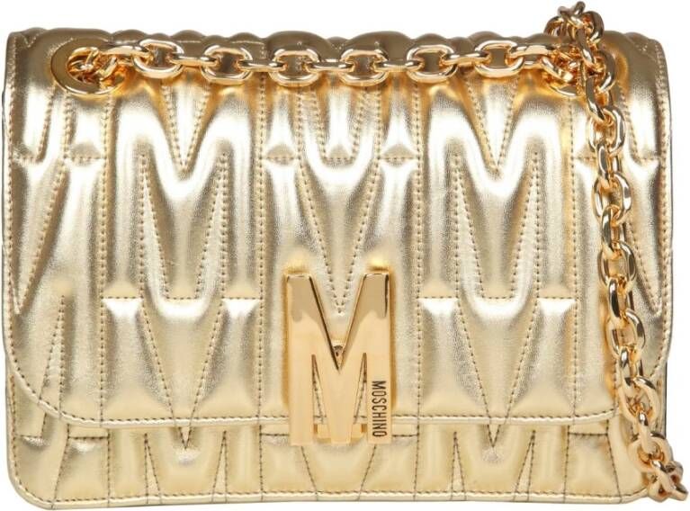Moschino Schoudertassen Geel Dames