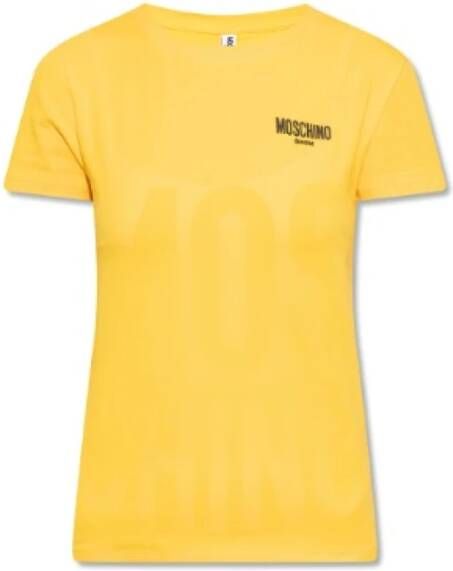 Moschino Shirts Geel Heren