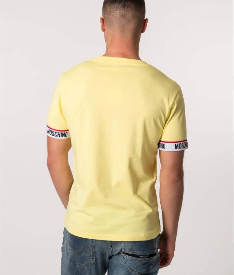 Moschino Shirts Geel Heren