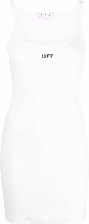 Off White Casual kleedjes Wit Dames