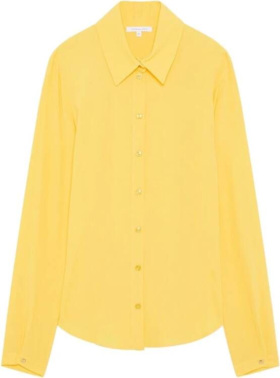 PATRIZIA PEPE Longsleeve shirts Geel Dames