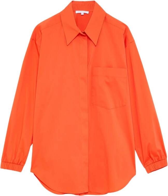 PATRIZIA PEPE Longsleeve shirts Oranje Dames
