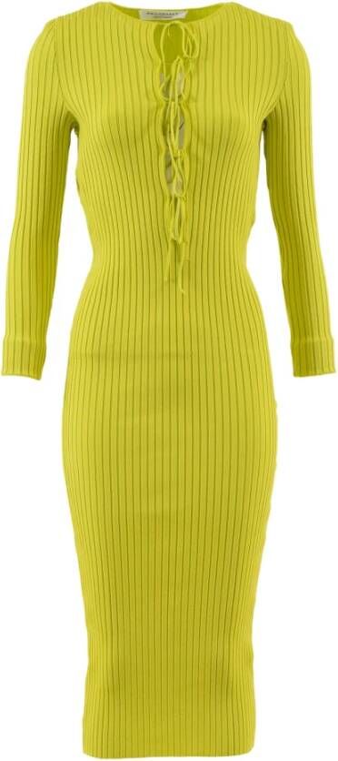 Philosophy di Lorenzo Serafini Gebreide jurken , Groen, Dames