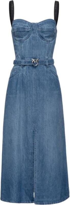 pinko Casual kleedjes Blauw Dames