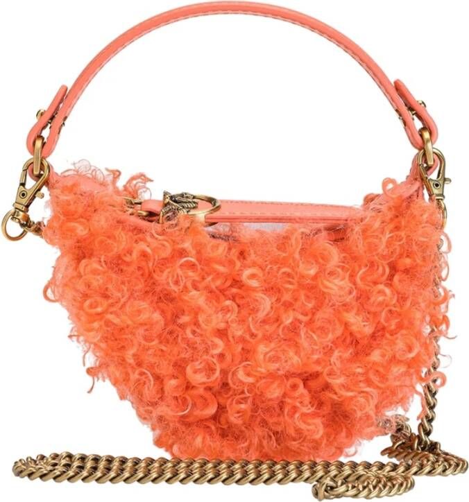 pinko Schoudertassen Oranje Dames