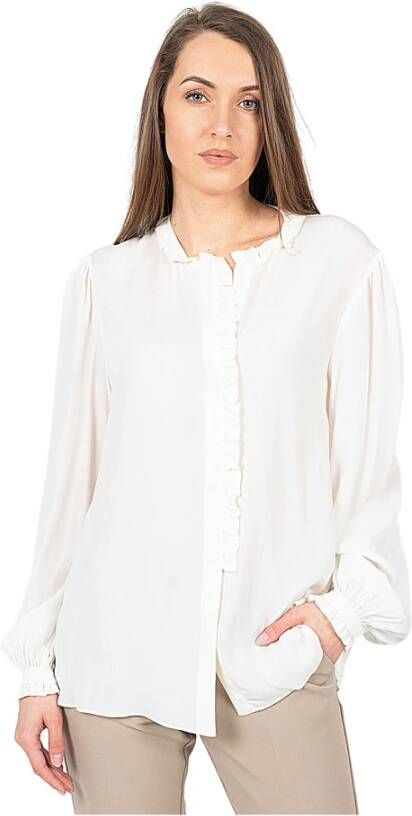 pinko Longsleeve shirts Wit Dames