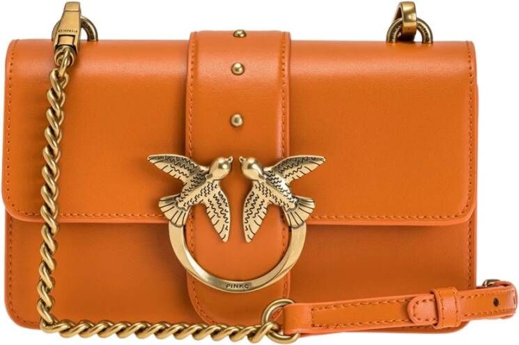 pinko Schoudertassen Oranje Dames