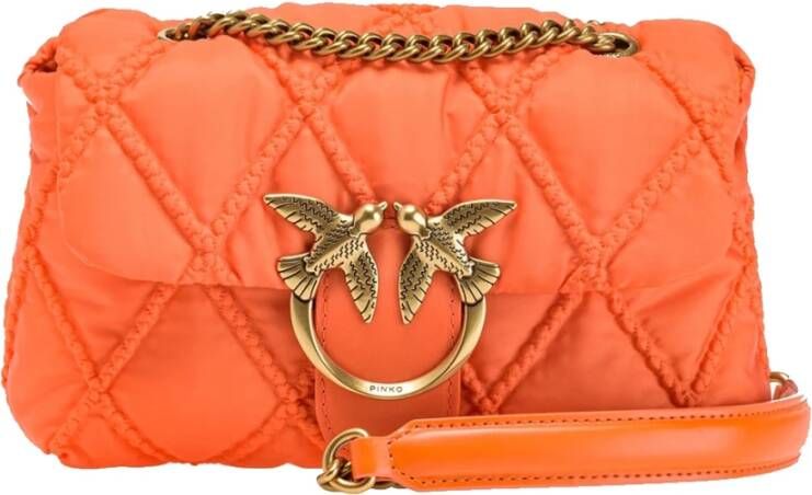 pinko Schoudertassen Oranje Dames