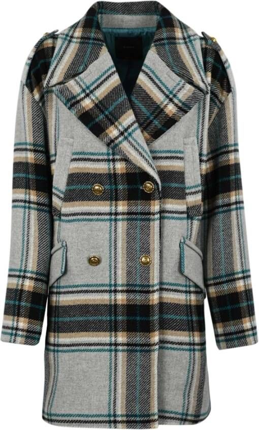 pinko Trenchcoats & Mantels Grijs Dames