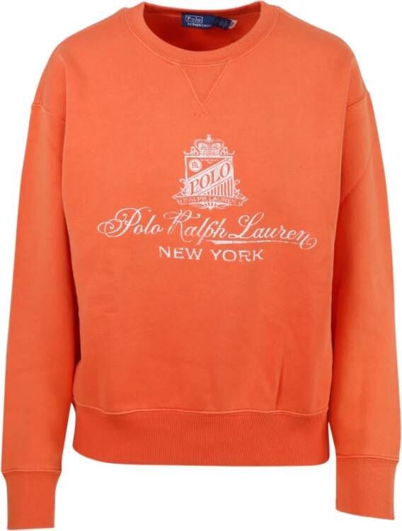 Ralph Lauren Hoodies & Sweatvesten Oranje Dames