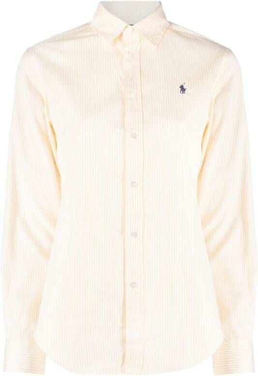 Ralph Lauren Longsleeve shirts Geel Dames